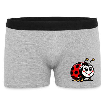 Coccinelle - Boxer Homme - gris chiné - Devant