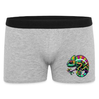 Chameleon - Men's Boxer Shorts - heather grey - Front