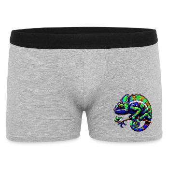 Caméléon - Boxer Homme - gris chiné - Devant