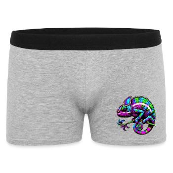 Chameleon - Men's Boxer Shorts - heather grey - Front