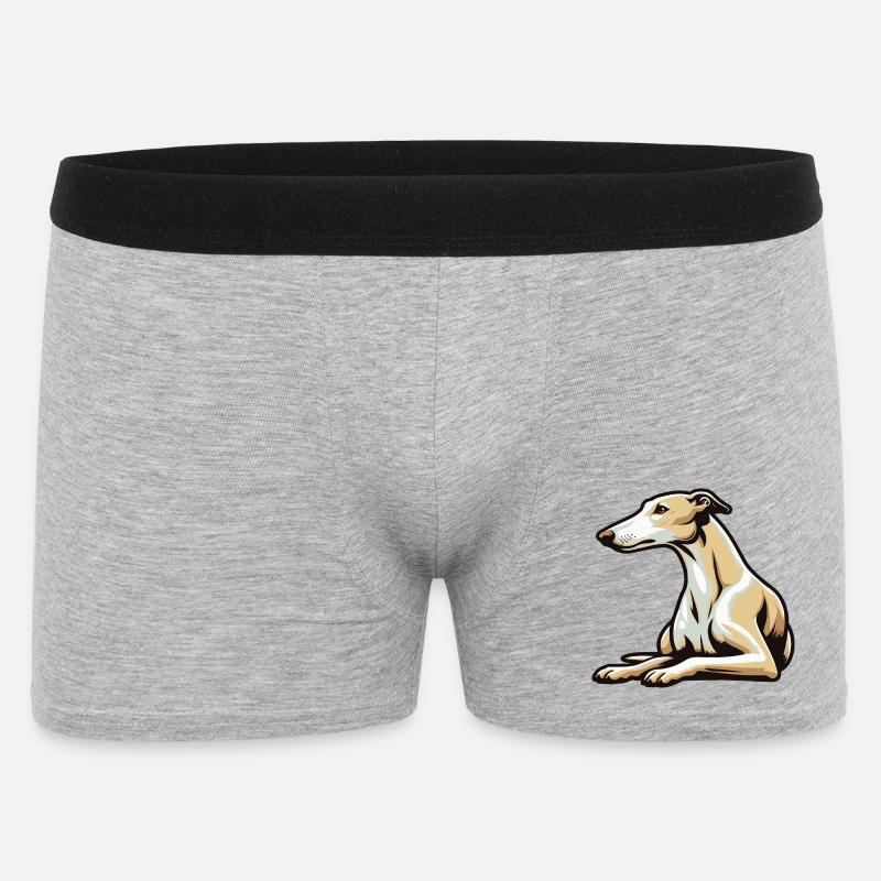 Lévrier - Boxer Homme - gris chiné