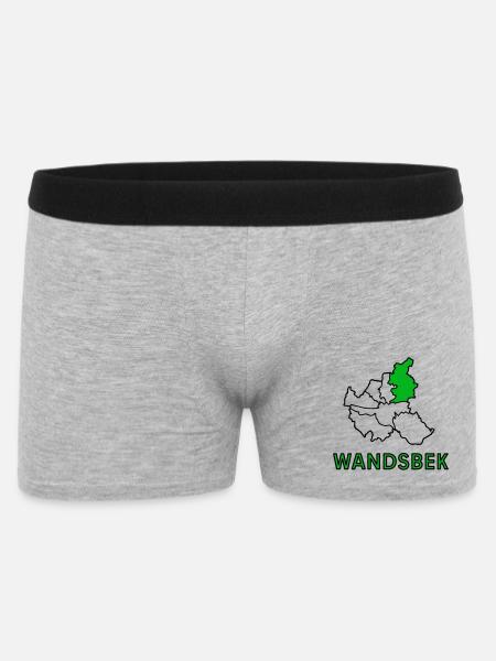Wandsbek, a district of Hamburg - Men's Boxer Shorts - heather grey