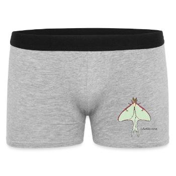 papillon - Boxer Homme - gris chiné - Devant