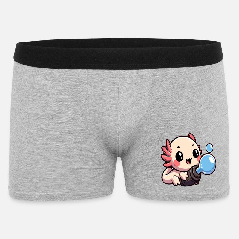 Bubble Buddy Schlüpfling - Männer Boxer Shorts - Grau meliert