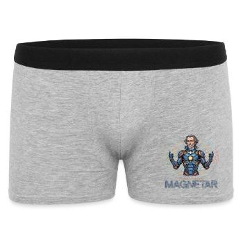 Faraday Magnetar en Armure - Boxer Homme - gris chiné - Devant