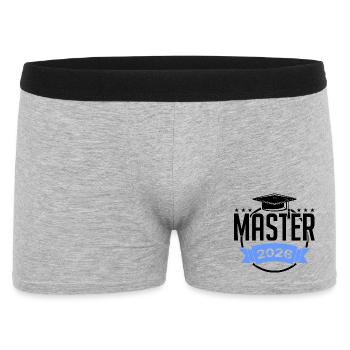 Master 2026 Diplôme - Boxer Homme - gris chiné - Devant
