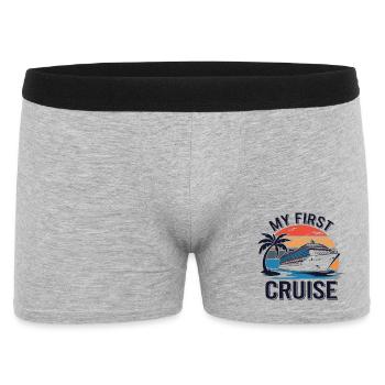 Ma Première Croisière - Boxer Homme - gris chiné - Devant
