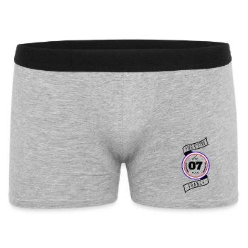 Fier D'être Du 07 Ardèche France - Boxer Homme - gris chiné - Devant