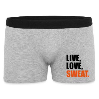 2541614 15384279 sweat - Men's Boxer Shorts - heather grey - Front