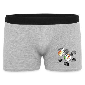 Kunterbuntes Cheval - Poney - Cheval - Boxer Homme - gris chiné - Devant