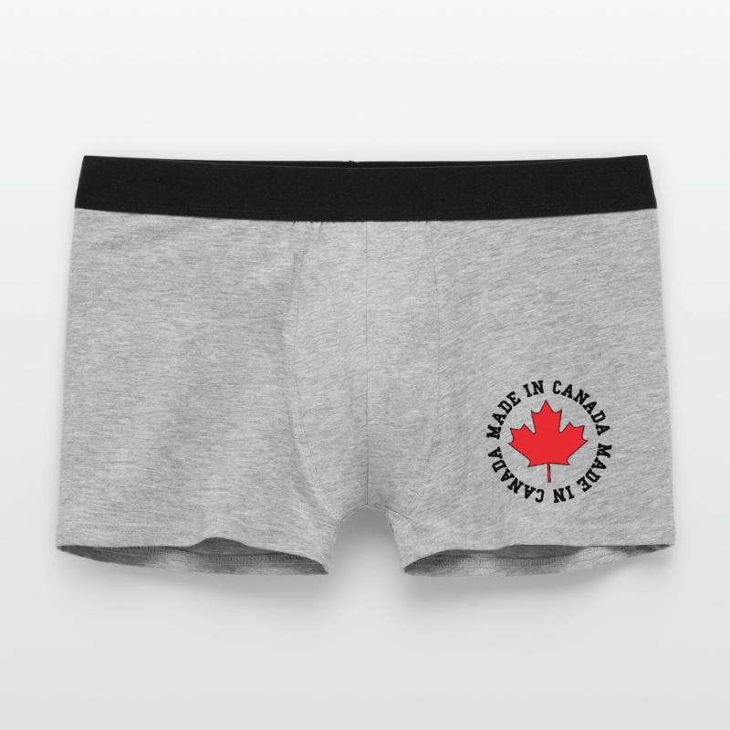 Made in Canada – Maple Leaf Statement Men's Boxer Shorts