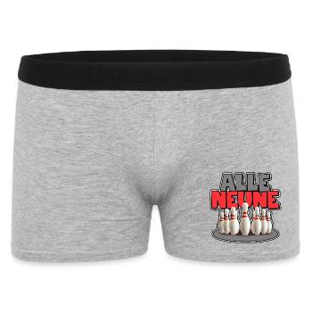 Tous les Nines - Boxer Homme - gris chiné - Devant