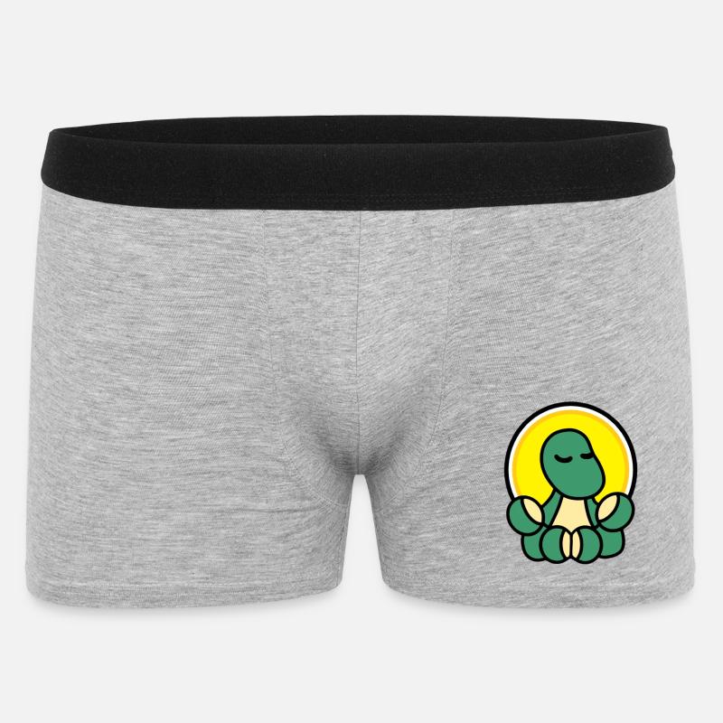 Dolly Zen - Männer Boxer Shorts - Grau meliert