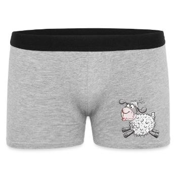Lamented sheep I Funny sheep I fun - Men's Boxer Shorts - heather grey - Front