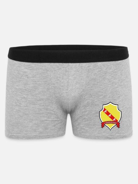Lorraine - Boxer Homme - gris chiné