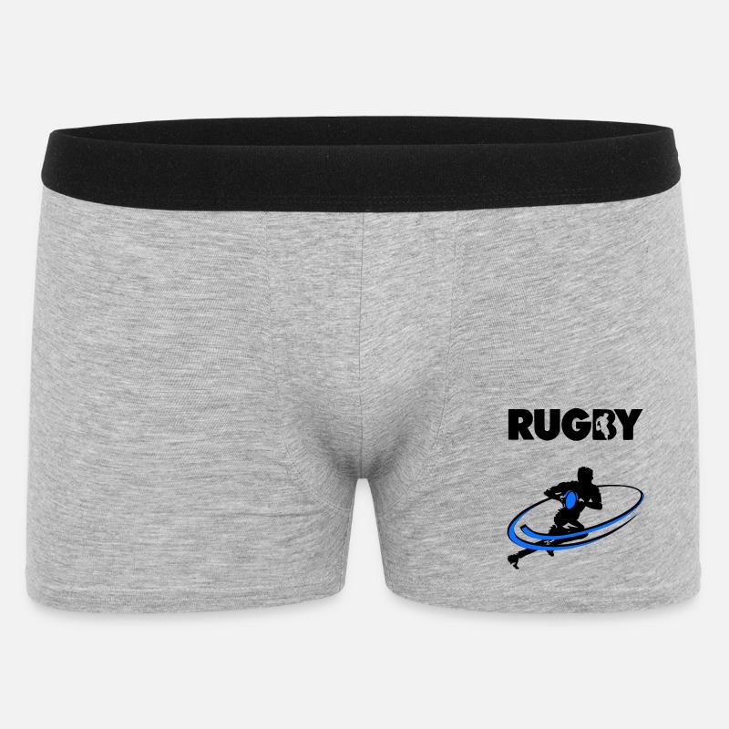 Rugby - Men's Boxer Shorts - heather grey
