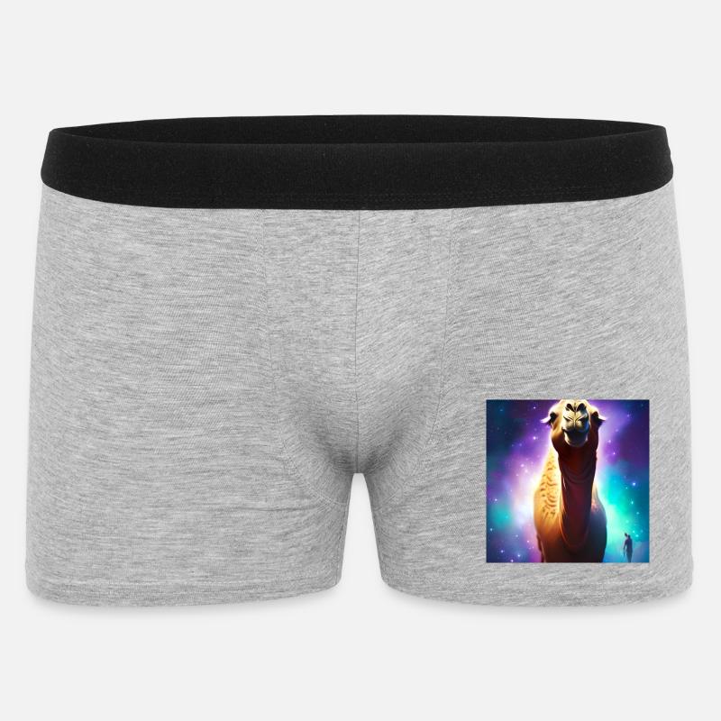 Dromedary Camel - Galaxy Space - Boxer Homme - gris chiné