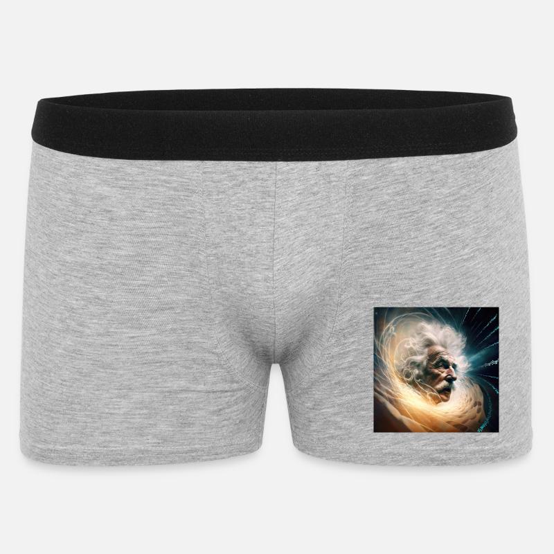 Albert MC2 - Männer Boxer Shorts - Grau meliert