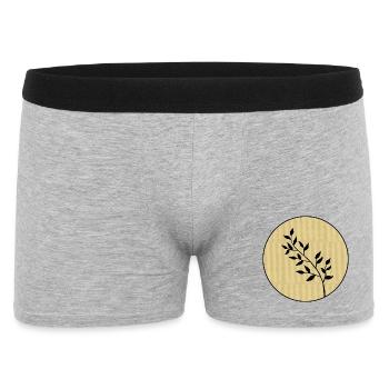 Branche - Boxer Homme - gris chiné - Devant