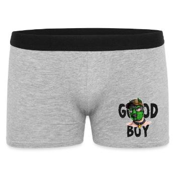 GoodBoyGreen - Men's Boxer Shorts - heather grey - Front