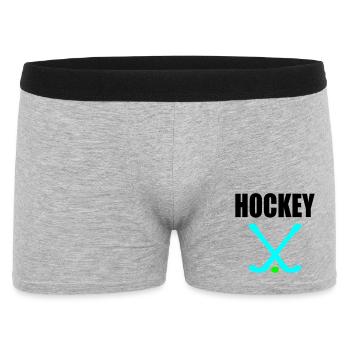 HOCKEY-BALLE - HOCKEY SUR GAZON - Boxer Homme - gris chiné - Devant