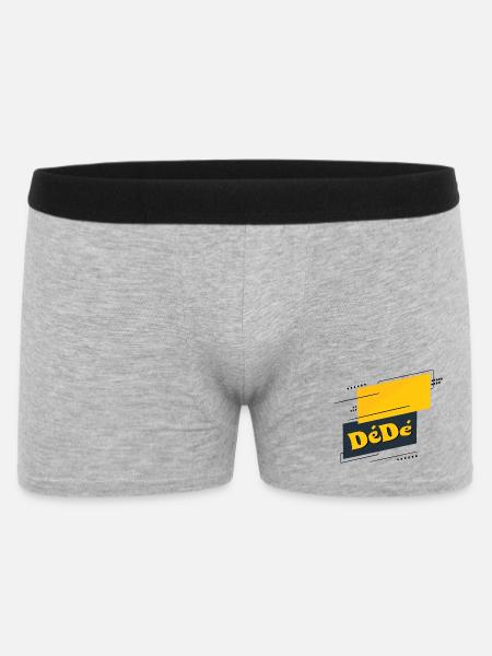 Dédé - Männer Boxer Shorts - Grau meliert