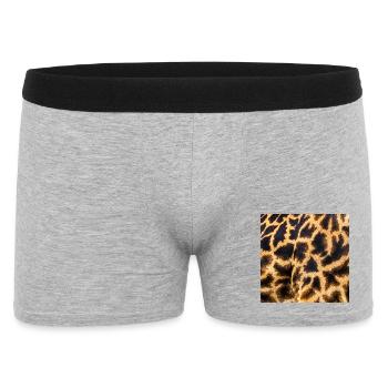 SAFARI - Männer Boxer Shorts - Grau meliert - Vorne