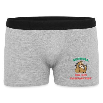 Je ne me soucie pas des dictons drôles Déclaration - Boxer Homme - gris chiné - Devant