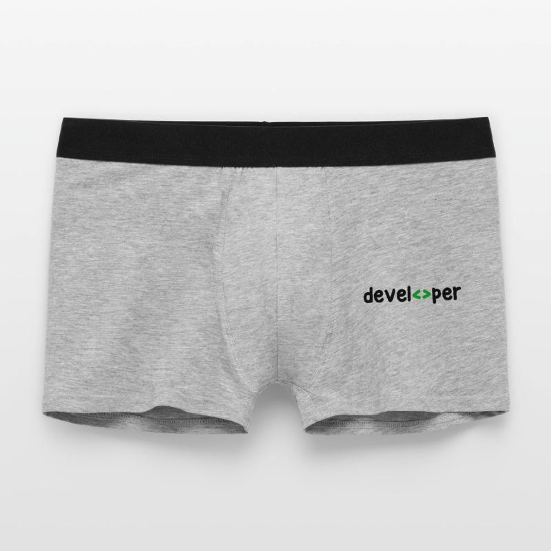 Developer Spruch Coden Softwareentwickler Nerd Men's Boxer Shorts