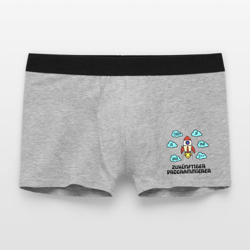 Css Code Developer C++ Java Php Programmer Men's Boxer Shorts