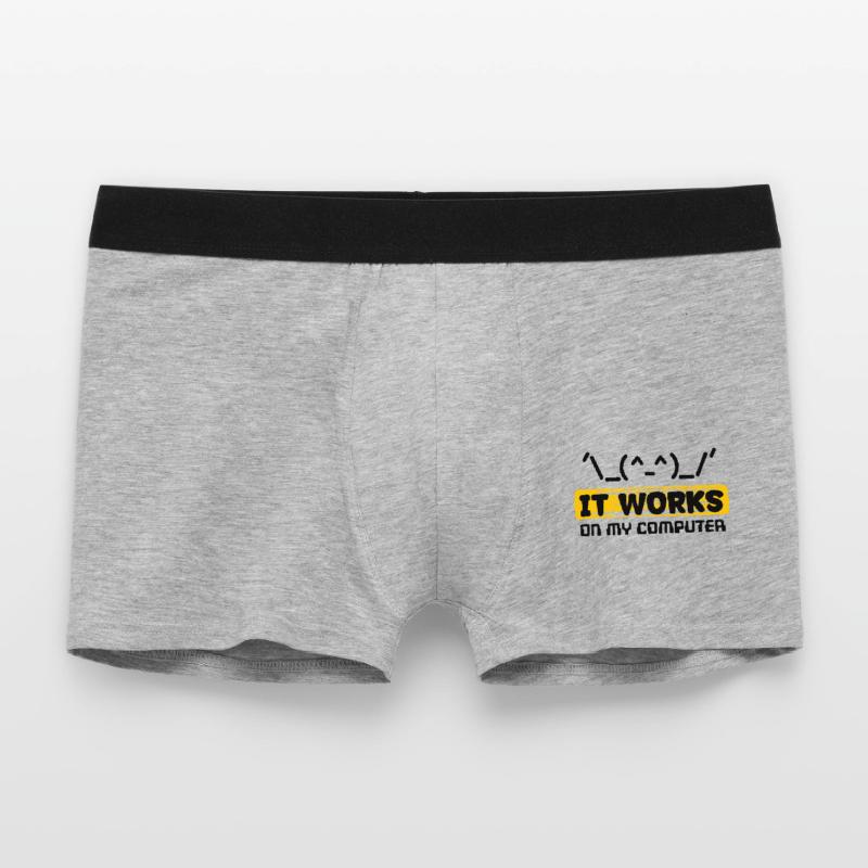 Coden Scripting Computer Geek Developer Statement Men's Boxer Shorts