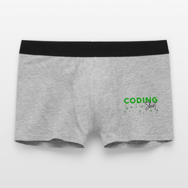 Coden Developer Programmer Web Developer Saying Men's Boxer Shorts