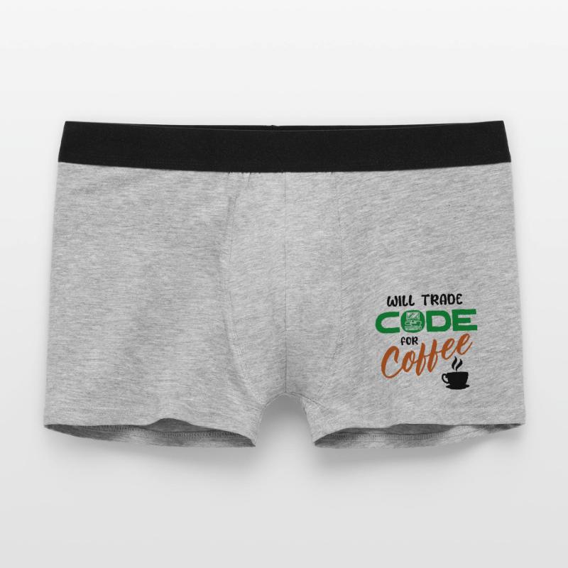 Code Statement Developer Computerfreak Informatik Men's Boxer Shorts
