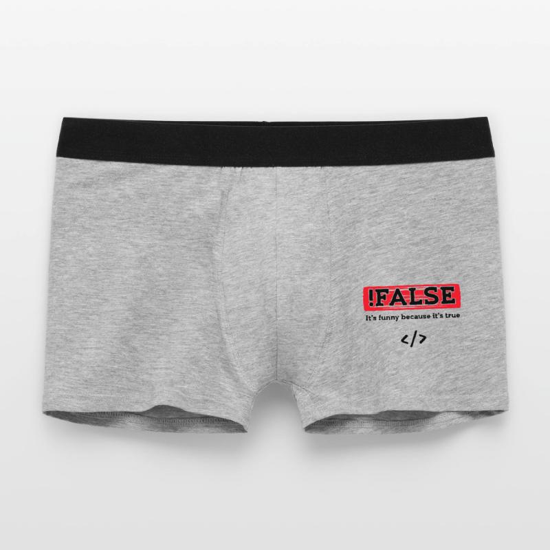 Code Debug Programmer Developer Funny Sayings Men's Boxer Shorts