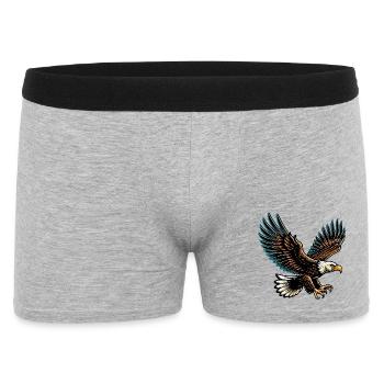 Aigle - Boxer Homme - gris chiné - Devant