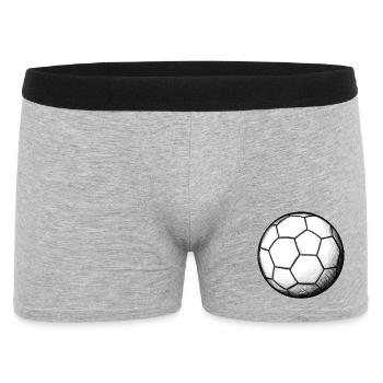 Football - Men's Boxer Shorts - heather grey - Front