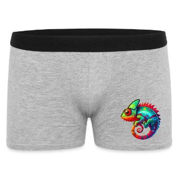 Caméléon - Boxer Homme - gris chiné - Devant