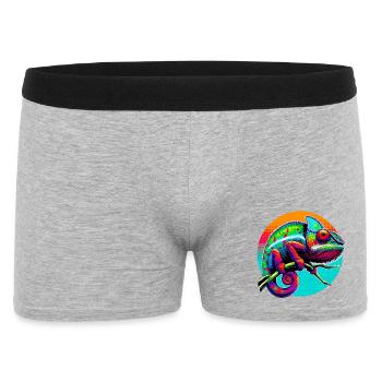Chameleon - Men's Boxer Shorts - heather grey - Front