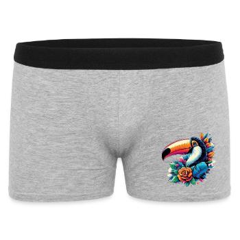 Toucan - Boxer Homme - gris chiné - Devant