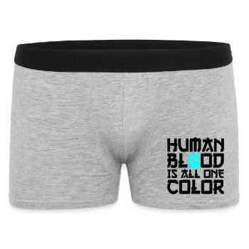 Peace World Peace Human Rights Freedom - Men's Boxer Shorts - heather grey - Front