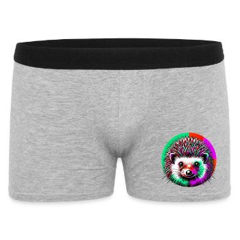 Hérisson - Boxer Homme - gris chiné - Devant