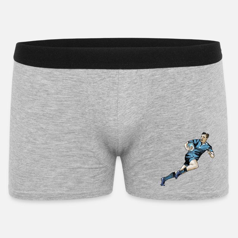 Rugby - Men's Boxer Shorts - heather grey