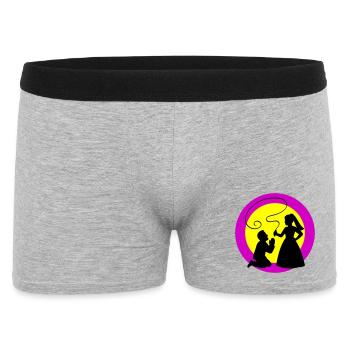 Mariage des mariés - Boxer Homme - gris chiné - Devant
