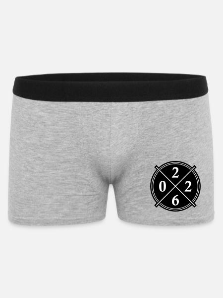2026 Year Symbol - Men's Boxer Shorts - heather grey