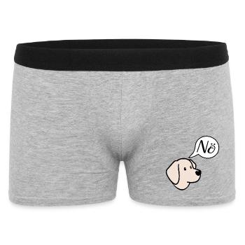 Pas de chiens - Boxer Homme - gris chiné - Devant