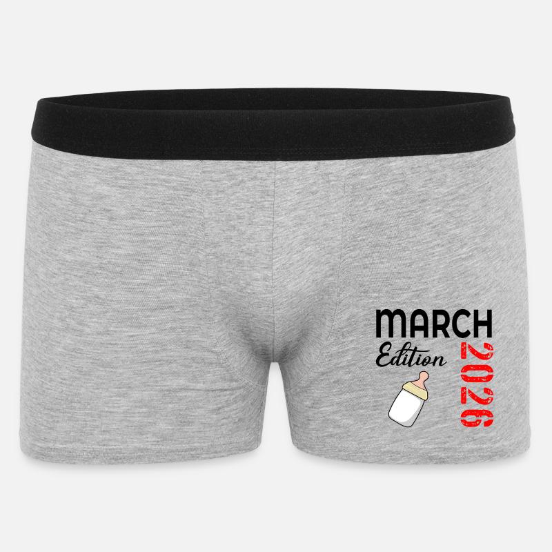 Baby marzo 2026 - Boxer da uomo - grigio melange