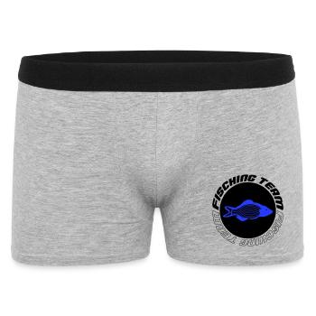 Fishing Team - Men's Boxer Shorts - heather grey - Front