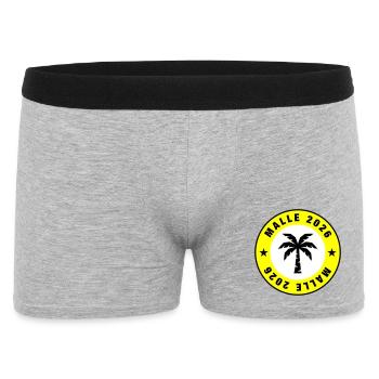 Cercle de palmiers Malle 2026 - Boxer Homme - gris chiné - Devant