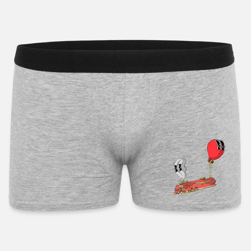 FLOATING - Men's Boxer Shorts - heather grey