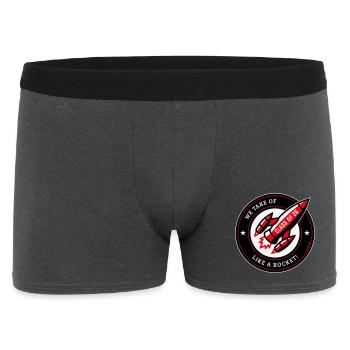 Promotion de 26 – Nous décollons comme une fusée ! (NÉGATIF Rouge) - Boxer Homme - charbon - Devant
